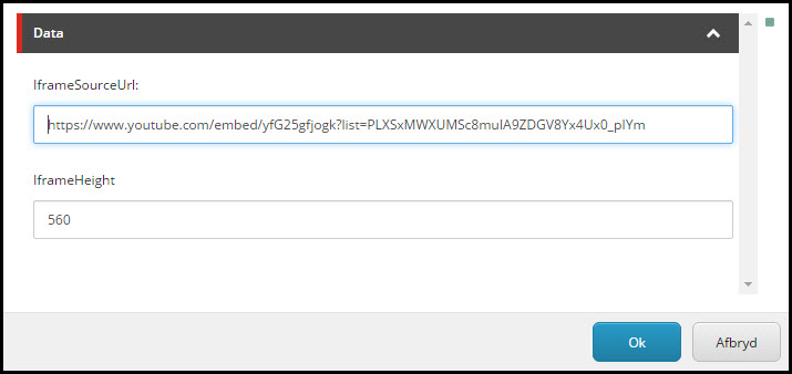 iFrame modul